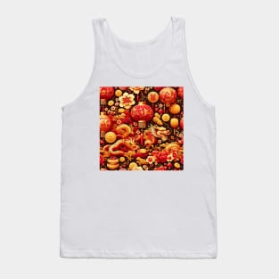 The Dragon's New Year Blessings Tank Top